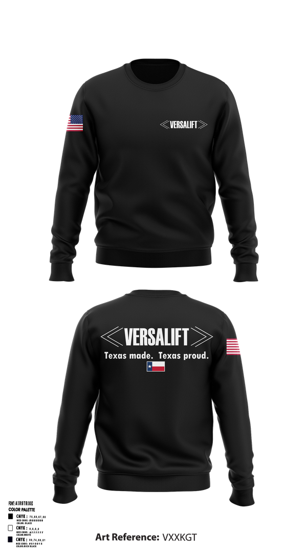 Crew Neck Sweatshirt, Versalift, , Teamtime, Team time, sublimation, custom sports apparel, team uniforms, spirit wear, spiritwear, sports uniforms, custom shirts, team store, custom team store, fundraiser sports, apparel fundraiser