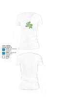 Lady Rebels 76977754 Women's Short Sleeve V-neck Shirt - 18