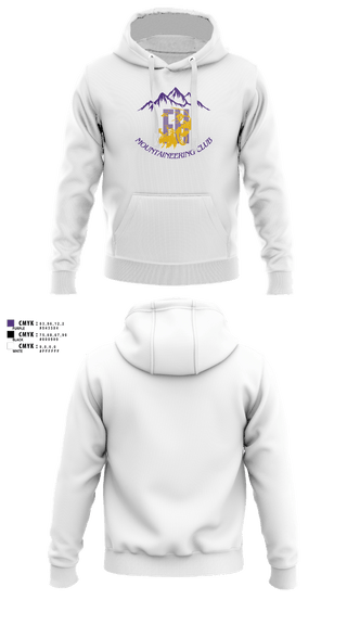 Hoodie, FHHS Mountaineering Club, Women's Volleyball, Teamtime, Team time, sublimation, custom sports apparel, team uniforms, spirit wear, spiritwear, sports uniforms, custom shirts, team store, custom team store, fundraiser sports, apparel fundraiser