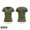 Squad Five Women's Short Sleeve V-neck Shirt - 1