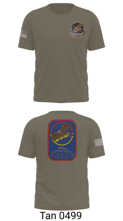 100th Missile Defense Brigade 43971287 Old School Cotton Feel Shirt - 70