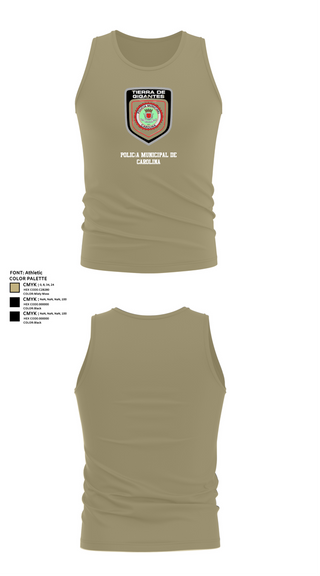 Tank Top, Policía Municipal de Carolina, , Teamtime, Team time, sublimation, custom sports apparel, team uniforms, spirit wear, spiritwear, sports uniforms, custom shirts, team store, custom team store, fundraiser sports, apparel fundraiser