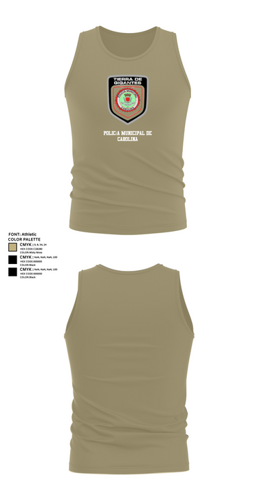 Policía Municipal de Carolina 96327149 Tank Top - 94
