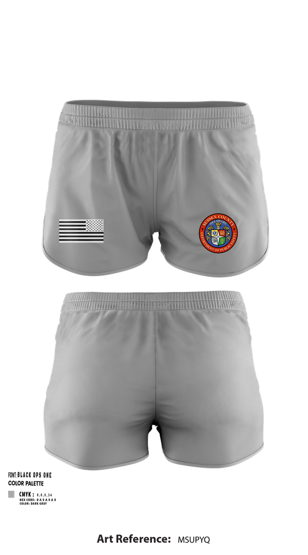 Ranger Panties, Sussex County Paramedics, , Teamtime, Team time, sublimation, custom sports apparel, team uniforms, spirit wear, spiritwear, sports uniforms, custom shirts, team store, custom team store, fundraiser sports, apparel fundraiser