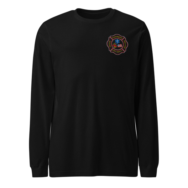 Lone Star Disc 56018571 Unisex Long Sleeve Tee | Bella + Canvas 3501