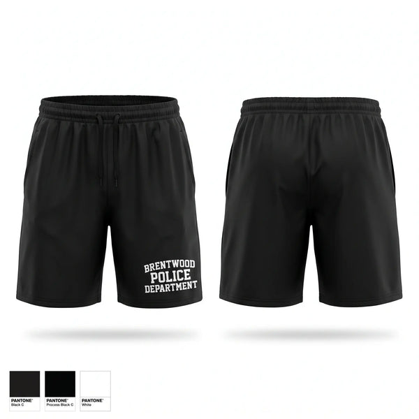 Athletic Shorts With Pockets, Brentwood Police Department, Police, Teamtime, Team time, sublimation, custom sports apparel, team uniforms, spirit wear, spiritwear, sports uniforms, custom shirts, team store, custom team store, fundraiser sports, apparel fundraiser