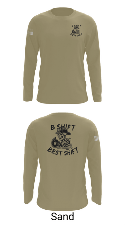 812 CES (B shift) 21761053 Long Sleeve Performance Shirt 86