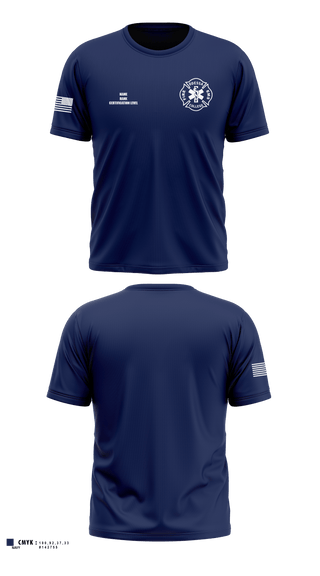 Short Sleeve Performance Shirt, Odessa College Fire/EMS, Fire Department, Teamtime, Team time, sublimation, custom sports apparel, team uniforms, spirit wear, spiritwear, sports uniforms, custom shirts, team store, custom team store, fundraiser sports, apparel fundraiser