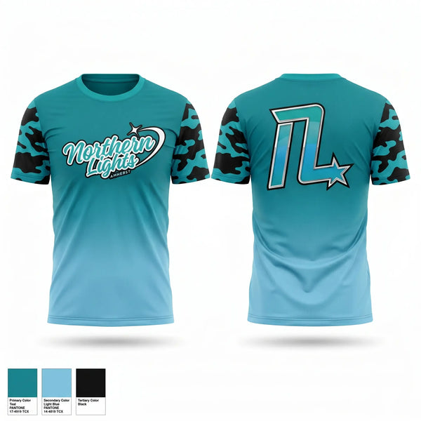Short Sleeve Performance Shirt, NL Amherst, Cheer, Teamtime, Team time, sublimation, custom sports apparel, team uniforms, spirit wear, spiritwear, sports uniforms, custom shirts, team store, custom team store, fundraiser sports, apparel fundraiser