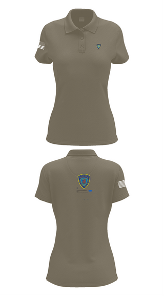 Womens Short Sleeve Performance Polo, Port Authority Police, , Teamtime, Team time, sublimation, custom sports apparel, team uniforms, spirit wear, spiritwear, sports uniforms, custom shirts, team store, custom team store, fundraiser sports, apparel fundraiser