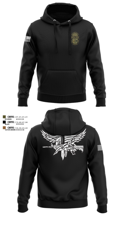 DAUPHIN COUNTY CRT 14886529 Hoodie - 100