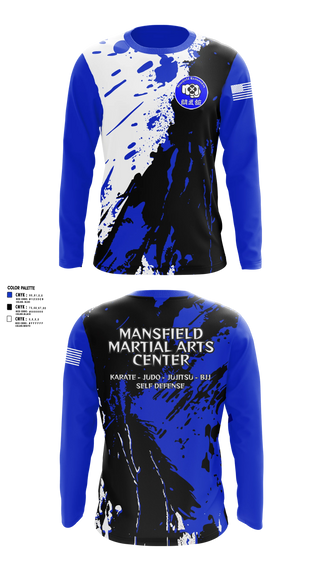 Long Sleeve Performance Shirt, Mansfield Martial Arts Center, , Teamtime, Team time, sublimation, custom sports apparel, team uniforms, spirit wear, spiritwear, sports uniforms, custom shirts, team store, custom team store, fundraiser sports, apparel fundraiser