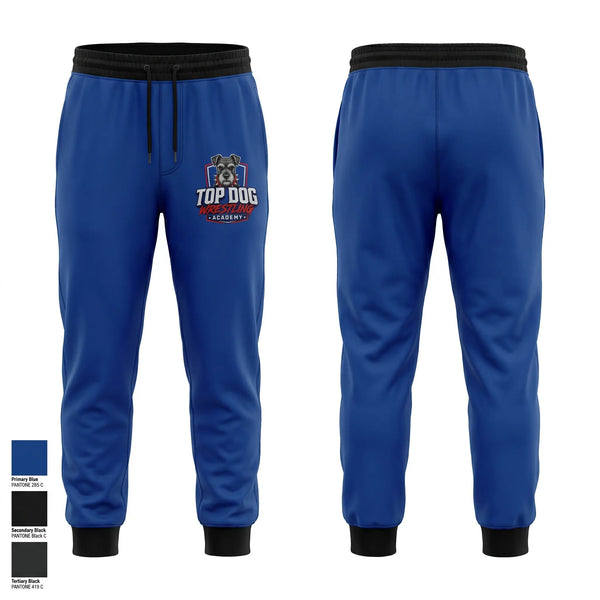 Sweatpants, Top Dog Wrestling Academy, Wrestling, Teamtime, Team time, sublimation, custom sports apparel, team uniforms, spirit wear, spiritwear, sports uniforms, custom shirts, team store, custom team store, fundraiser sports, apparel fundraiser