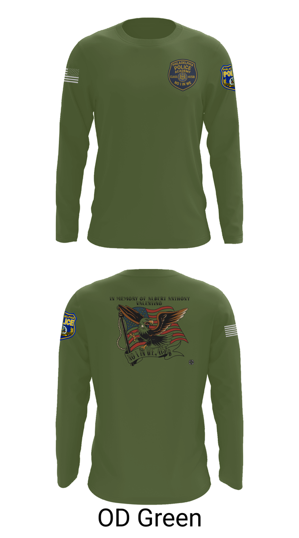 Long Sleeve Performance Shirt, Philadelphia Police, , Teamtime, Team time, sublimation, custom sports apparel, team uniforms, spirit wear, spiritwear, sports uniforms, custom shirts, team store, custom team store, fundraiser sports, apparel fundraiser