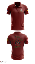 Alpha Company, 615th ASB 23334893 Short Sleeve Performance Polo - 5