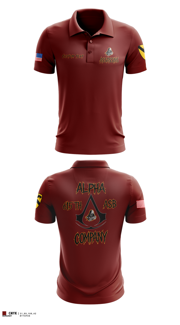 Short Sleeve Performance Polo, , Army, Teamtime, Team time, sublimation, custom sports apparel, team uniforms, spirit wear, spiritwear, sports uniforms, custom shirts, team store, custom team store, fundraiser sports, apparel fundraiser