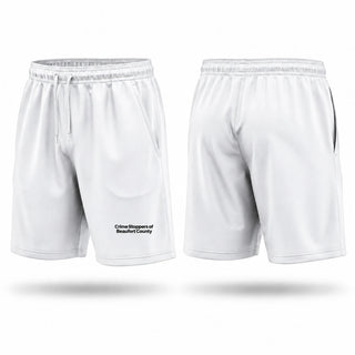 Athletic Shorts With Pockets, Crime Stoppers of Beaufort County, Police, Teamtime, Team time, sublimation, custom sports apparel, team uniforms, spirit wear, spiritwear, sports uniforms, custom shirts, team store, custom team store, fundraiser sports, apparel fundraiser
