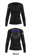 AL-005 33395377 Women's Long Sleeve V-neck Shirt - 21