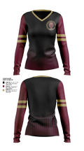 Concordia Cobbers 72186035 Women's Long Sleeve V-neck Shirt - 1