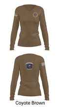4th Medical Logistics 59116448 Women's Long Sleeve V-neck Shirt - 17