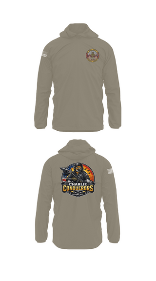 Windbreaker, Charlie conquerors, Air Force, Teamtime, Team time, sublimation, custom sports apparel, team uniforms, spirit wear, spiritwear, sports uniforms, custom shirts, team store, custom team store, fundraiser sports, apparel fundraiser