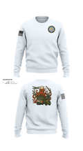 Navy Cargo Handling Battalion One 62031758 Crew Neck Sweatshirt - 21