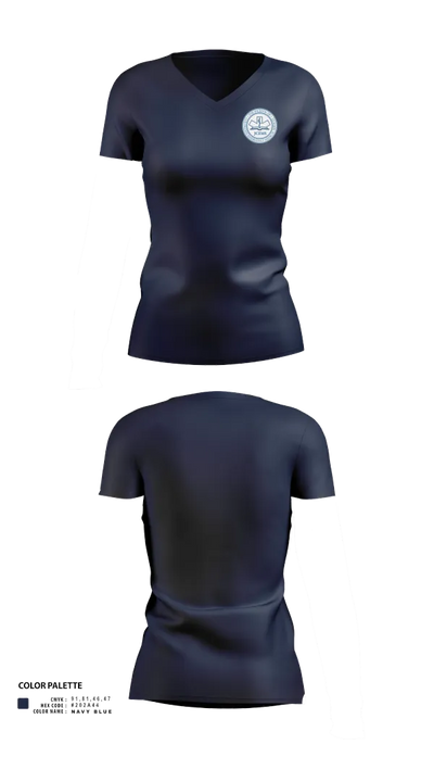 Journal of Collegiate Emergency Medical Services 37565765 Women's Short Sleeve V-neck Shirt - 21