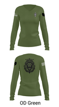 Vikings 78762125 Women's Long Sleeve V-neck Shirt - 57