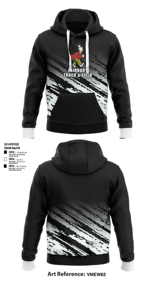 Hoodie, Fairbury Jeffs Track & Field, Track & Field, Teamtime, Team time, sublimation, custom sports apparel, team uniforms, spirit wear, spiritwear, sports uniforms, custom shirts, team store, custom team store, fundraiser sports, apparel fundraiser