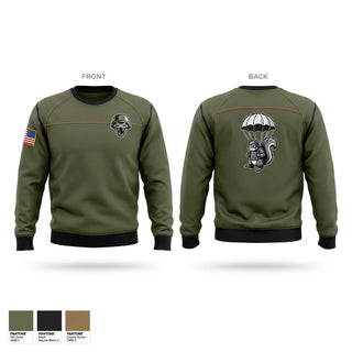 Crew Neck Sweatshirt, 1-1 SFG (A) MOPO, Army, Teamtime, Team time, sublimation, custom sports apparel, team uniforms, spirit wear, spiritwear, sports uniforms, custom shirts, team store, custom team store, fundraiser sports, apparel fundraiser