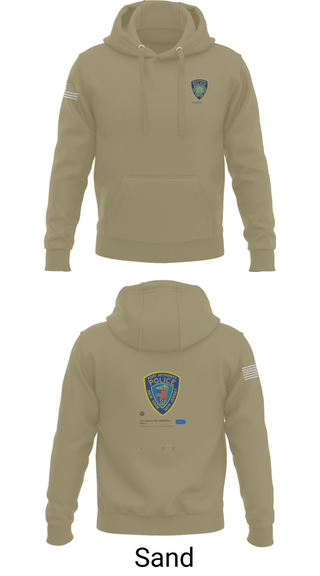Hoodie, Port Authority Police, , Teamtime, Team time, sublimation, custom sports apparel, team uniforms, spirit wear, spiritwear, sports uniforms, custom shirts, team store, custom team store, fundraiser sports, apparel fundraiser