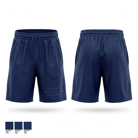 Athletic Shorts With Pockets, Faircrest Volunteer Fire Department, Fire Department, Teamtime, Team time, sublimation, custom sports apparel, team uniforms, spirit wear, spiritwear, sports uniforms, custom shirts, team store, custom team store, fundraiser sports, apparel fundraiser