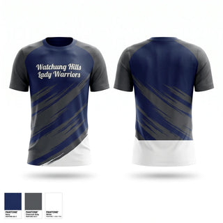 Soft Poly Tee Cotton Like Feel, Watchung Hills Lady Warriors, Softball, Teamtime, Team time, sublimation, custom sports apparel, team uniforms, spirit wear, spiritwear, sports uniforms, custom shirts, team store, custom team store, fundraiser sports, apparel fundraiser