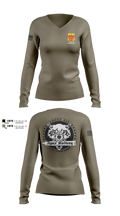 Alpha 1-77 FA Women's Long Sleeve V-neck Shirt - 12