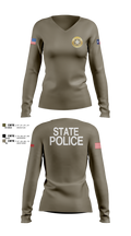 Texas Alcoholic Beverage Commission 30921681 Women's Long Sleeve V-neck Shirt - 102