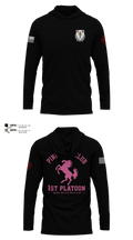 1/182 1st Platoon Long Sleeve Hooded Sun Shirt - 8