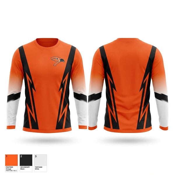 Long Sleeve Performance Shirt, Augusta Youth Cheer, Cheer, Teamtime, Team time, sublimation, custom sports apparel, team uniforms, spirit wear, spiritwear, sports uniforms, custom shirts, team store, custom team store, fundraiser sports, apparel fundraiser