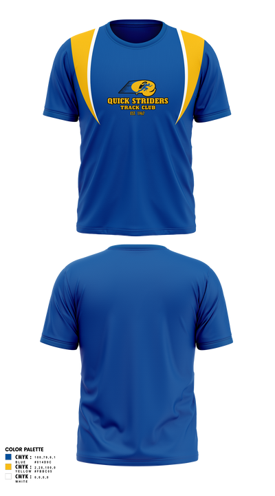 Quick Striders 3021542 Short Sleeve Performance Shirt - 1
