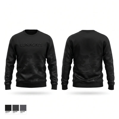 lunacats Crew Neck Sweatshirt - 1