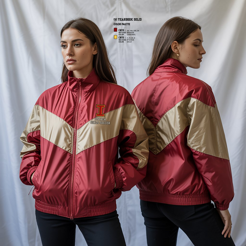 Windbreaker, Ithaca Girls Soccer, Women's Soccer, Teamtime, Team time, sublimation, custom sports apparel, team uniforms, spirit wear, spiritwear, sports uniforms, custom shirts, team store, custom team store, fundraiser sports, apparel fundraiser