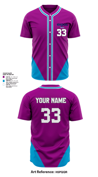 Full Button Baseball Jersey, Expos, Baseball, Teamtime, Team time, sublimation, custom sports apparel, team uniforms, spirit wear, spiritwear, sports uniforms, custom shirts, team store, custom team store, fundraiser sports, apparel fundraiser