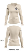 psc 8330314 Women's Long Sleeve V-neck Shirt - 104