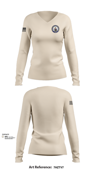 Womens Long Sleeve Vneck Shirt, psc, , Teamtime, Team time, sublimation, custom sports apparel, team uniforms, spirit wear, spiritwear, sports uniforms, custom shirts, team store, custom team store, fundraiser sports, apparel fundraiser