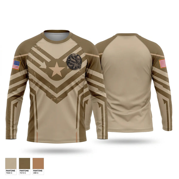 Long Sleeve Performance Shirt, E.Co 250th BSB, Army, Teamtime, Team time, sublimation, custom sports apparel, team uniforms, spirit wear, spiritwear, sports uniforms, custom shirts, team store, custom team store, fundraiser sports, apparel fundraiser