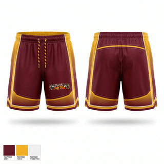 Athletic Shorts With Pockets, Roosevelt Teddies, Women's Basketball, Teamtime, Team time, sublimation, custom sports apparel, team uniforms, spirit wear, spiritwear, sports uniforms, custom shirts, team store, custom team store, fundraiser sports, apparel fundraiser