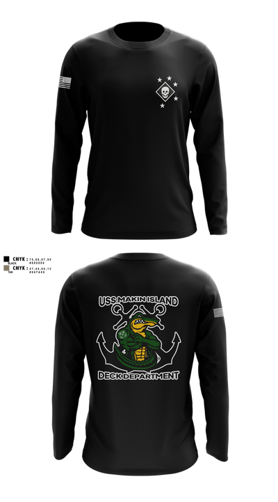 DECK DEPARTMENT 16334111 Long Sleeve Performance Shirt 2