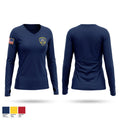 Gretna Police Department 88817850 Women's Long Sleeve V-neck Shirt - 1