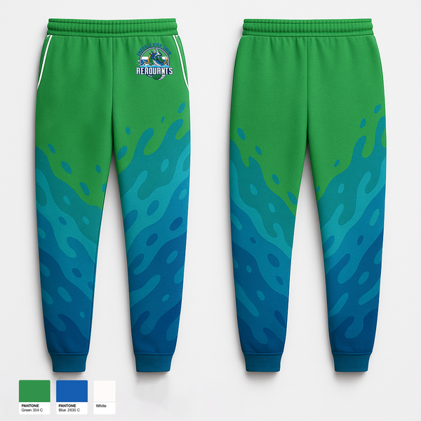 Sweatpants, Emerald High Swim Aeroaunts, Swimming, Teamtime, Team time, sublimation, custom sports apparel, team uniforms, spirit wear, spiritwear, sports uniforms, custom shirts, team store, custom team store, fundraiser sports, apparel fundraiser