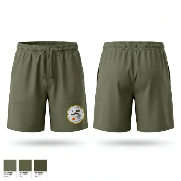 Athletic Shorts With Pockets, CDR WILLIAM F BUNDY DIVISION, Navy, Teamtime, Team time, sublimation, custom sports apparel, team uniforms, spirit wear, spiritwear, sports uniforms, custom shirts, team store, custom team store, fundraiser sports, apparel fundraiser