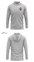Leicester High School Basketball 1950445 Long Sleeve Performance Shirt with hood - 4